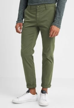 Mode Herenkleding Winkel 23 Pier One Chino - Dark Green