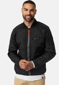 Indicode Jeans Übergangs Leander - Bomberjacks - Black