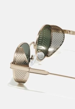 URBAN CLASSICS Sunglasses Sicilia Unisex - Zonnebril - Anticgold/Brown -Mode Herenkleding Winkel 2e289357a5d74af09626d41e957556ef