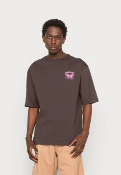 YOURTURN Nostalgia Future Tee Unisex - T-Shirt Print - Brown -Mode Herenkleding Winkel 36f7e96f8ea14564abd417ba45e7ff27