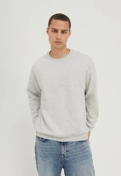 YOURTURN Unisex 2 Pack - Sweater - Black/Mottled Light Grey