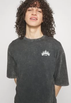 YOURTURN Skull Graphic Tee Unisex - T-Shirt Print - Mottled Black -Mode Herenkleding Winkel 5af2e41f27104c59808e8bcc301bfbf3