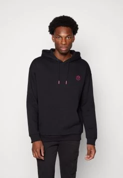 YOURTURN Embroidered Text Hoodie Unisex - Hoodie - Black -Mode Herenkleding Winkel 831f28d556604900b99533bf068001a6