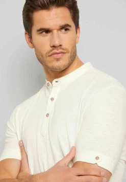 Bugatti Modern Fit - Poloshirt - Ecru -Mode Herenkleding Winkel 8f1f38c64ccf47da93748d7ca5234532