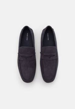 Pier One Instappers - Dark Blue -Mode Herenkleding Winkel 92b6f3150a4341cbb22d7650b101cd6b