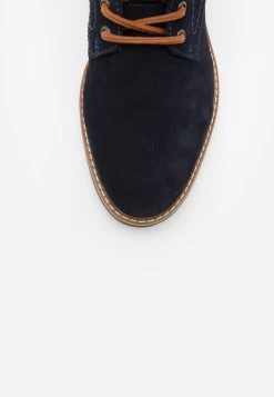 Bugatti Caj - Sportieve Veterschoenen - Dark Blue -Mode Herenkleding Winkel 9894899821c14511a88fa8629f6e90dd