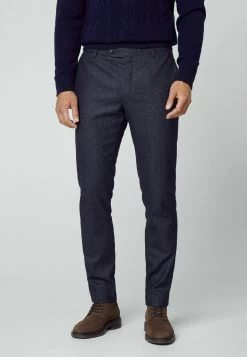 Hackett London Broken Twill Trs - Broek - Navy