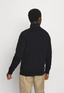Farah Jim 1/4 Zip - Sweater - Black -Mode Herenkleding Winkel bd374d525def490fb5971ab1ed6d9da2