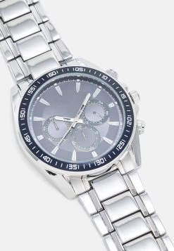 Pier One Horloge - Silver -Mode Herenkleding Winkel db581a3906e54cc6a143eecc0752700c