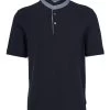 Bugatti In Verschiedenen- T-Shirt Basic - Navy