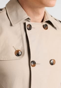 Pier One Trenchcoat - Beige -Mode Herenkleding Winkel fd2acef9cc37474b8d762861283e4c9a